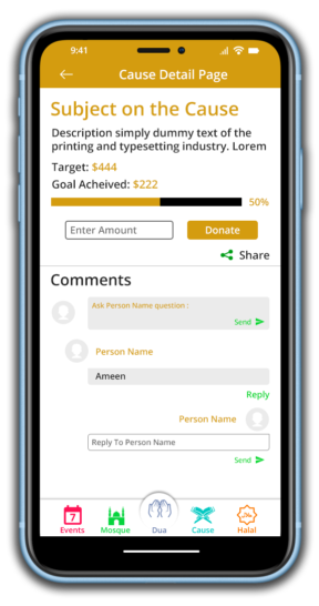 Listing Donation Events Map IOS And Android Mobile App
