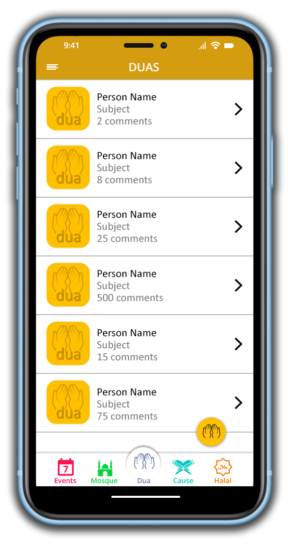 Listing Donation Events Map IOS And Android Mobile App