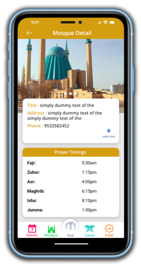 Listing Donation Events Map IOS And Android Mobile App