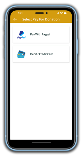 Listing Donation Events Map IOS And Android Payment Gateway Mobile App