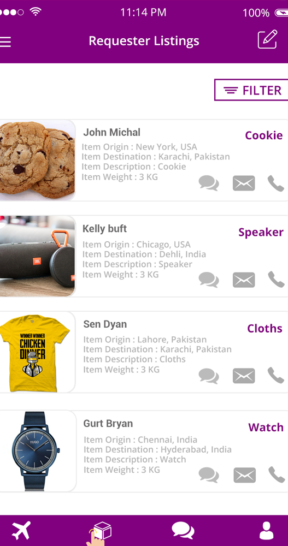 Travel Space Sharing App
